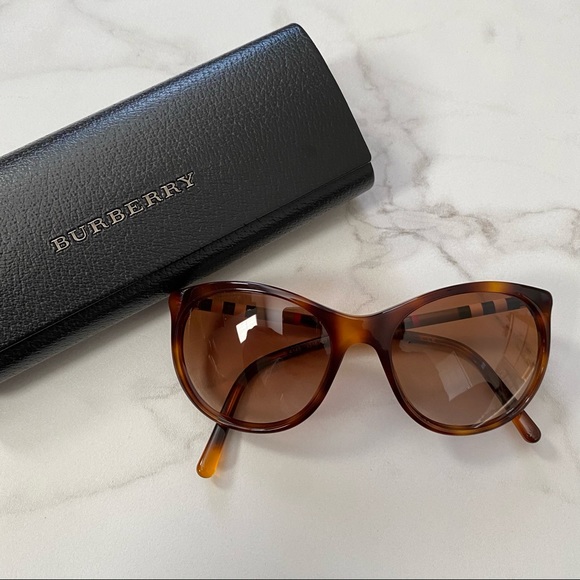 BURBERRY B 4145 Tortoise Sunglasses